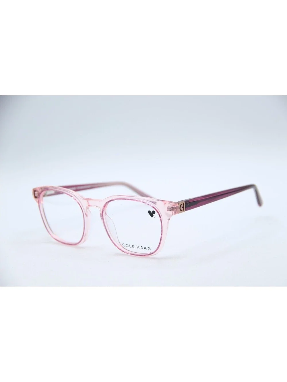 Cole Haan Ch 4500 651 Blush Crystal Authentic Eyeglasses 50-19-140